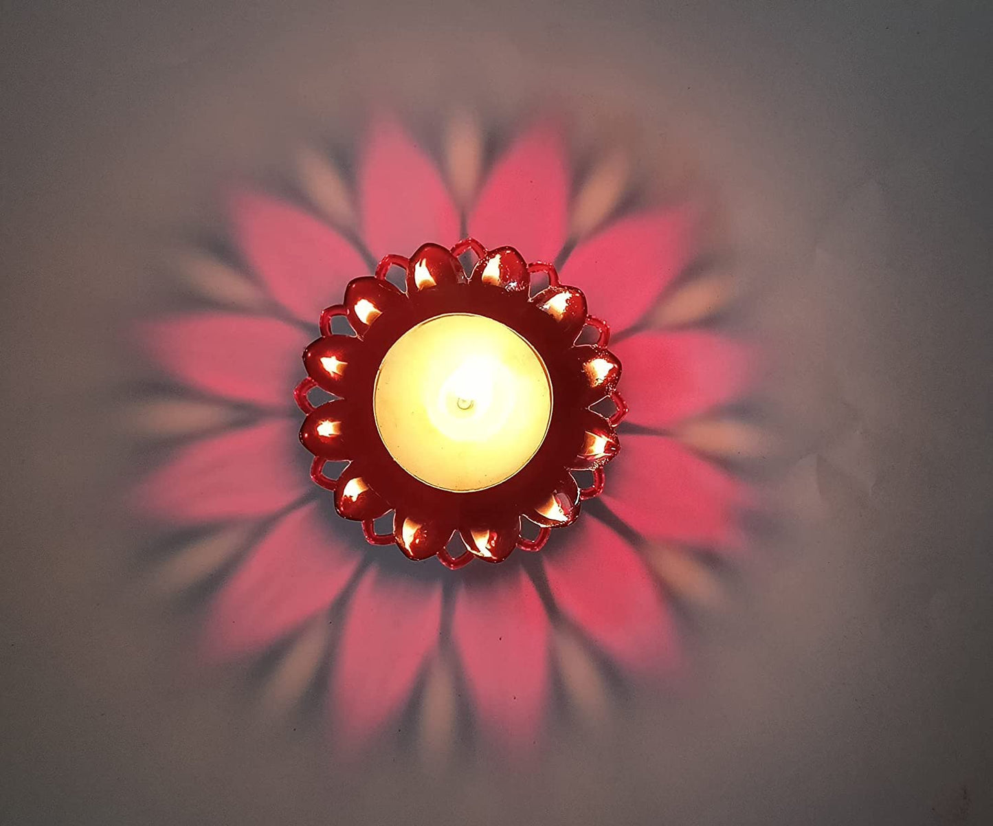3D Dazzling Multicolor Diyas